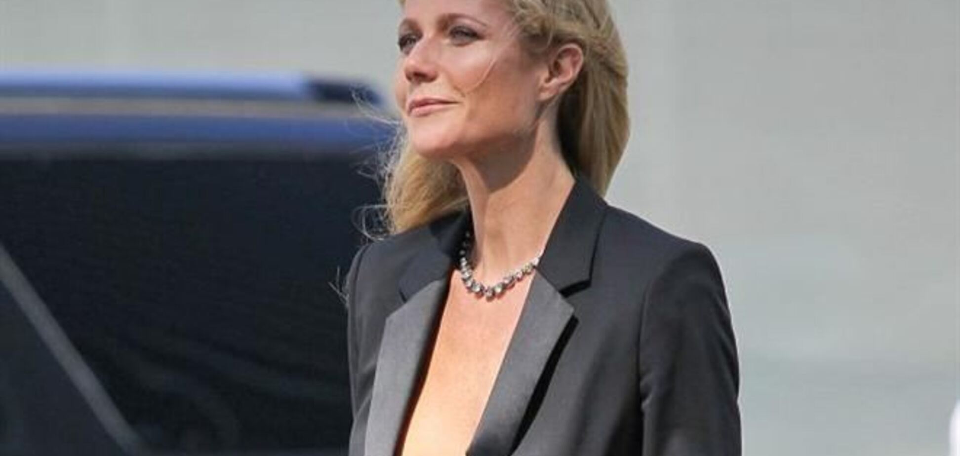 Гвинет Пэлтроу забыла о нижнем белье с Hugo Boss