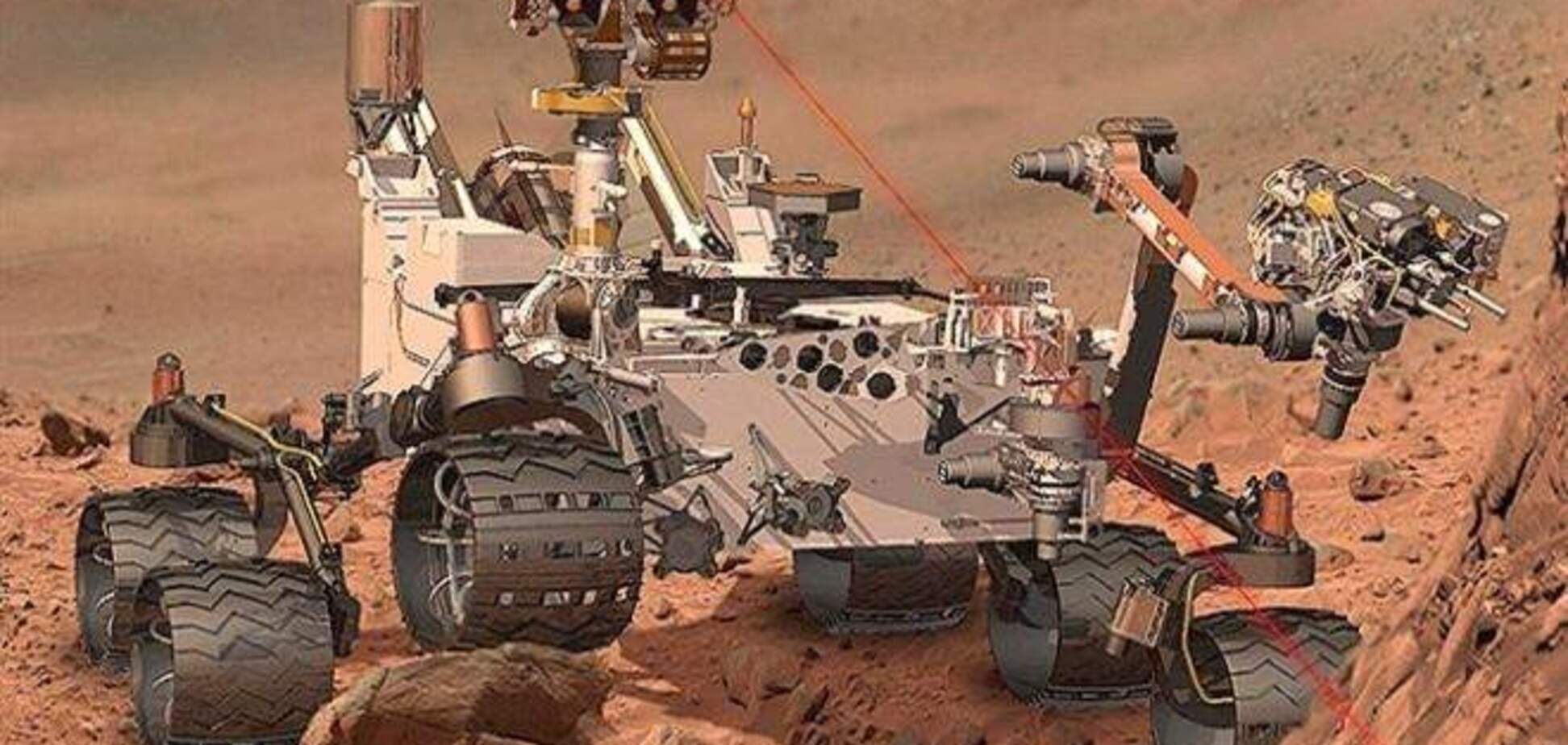 Марсоход Curiosity не прекращал свою работу