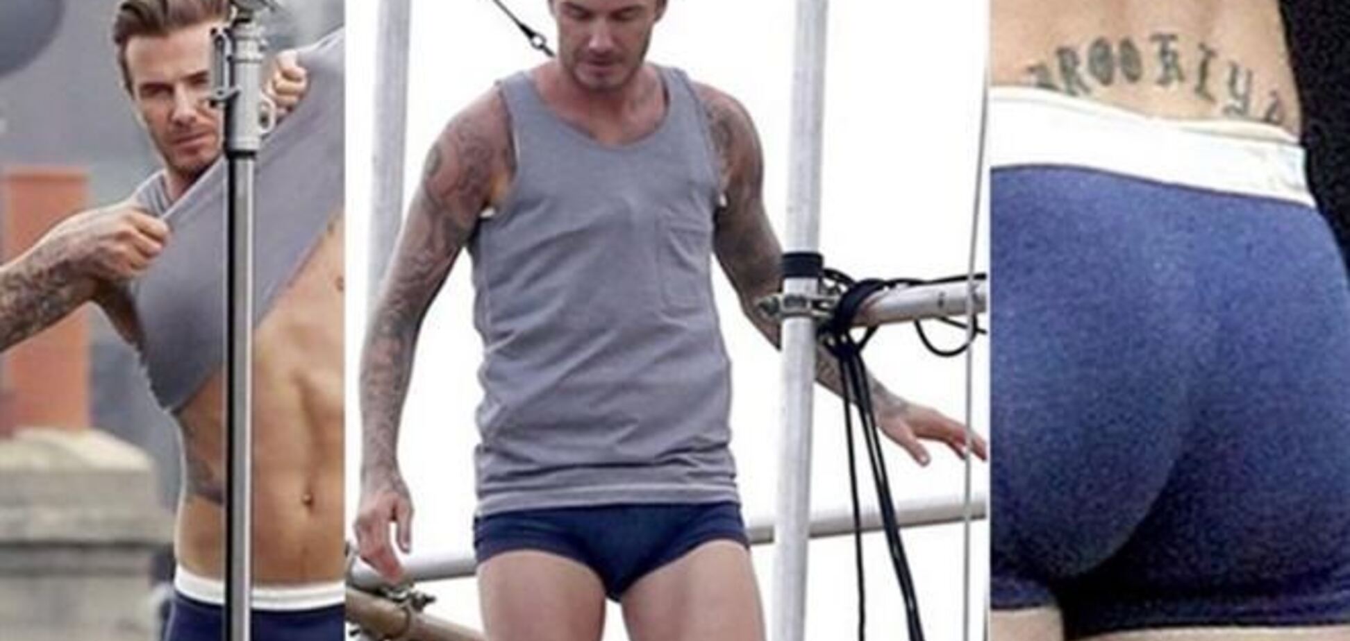 Дэвид Бекхэм использует дублера на съемках ролика H&M