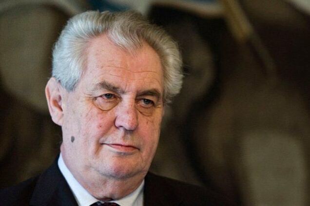 Президент Чехии приедет сегодня к Януковичу 
