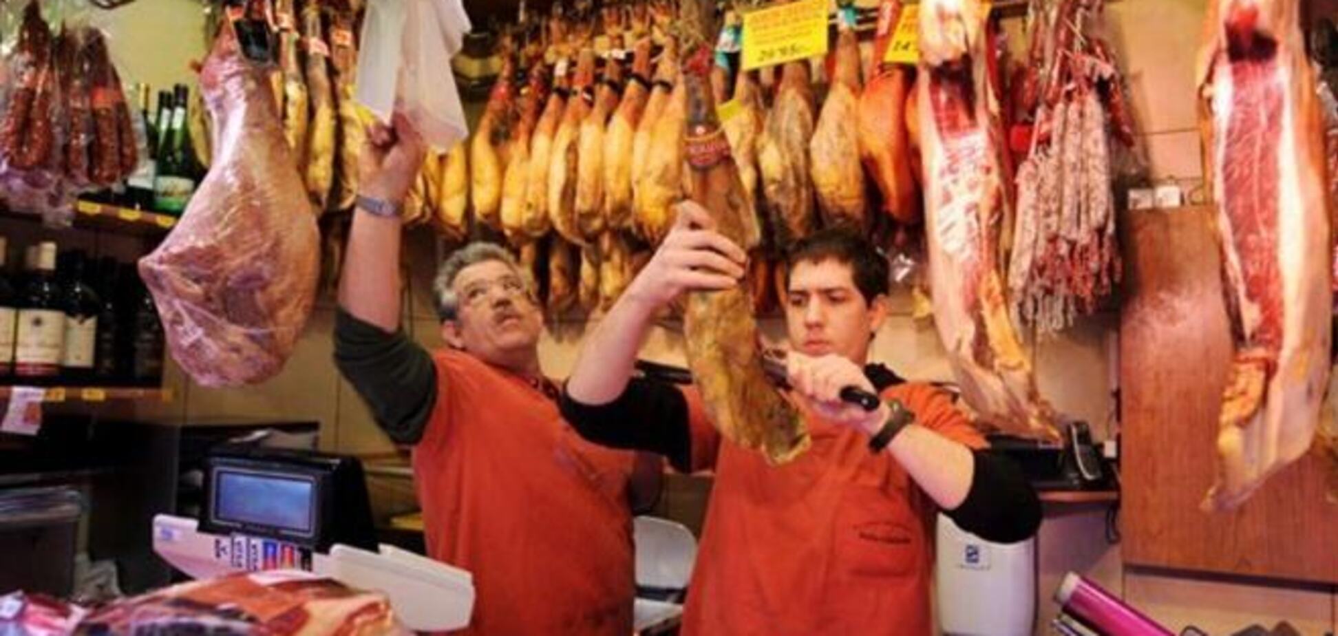 В Испании начался праздник любителей свиной ветчины 