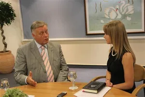 Владимир Якунин за завтраком с Березовской