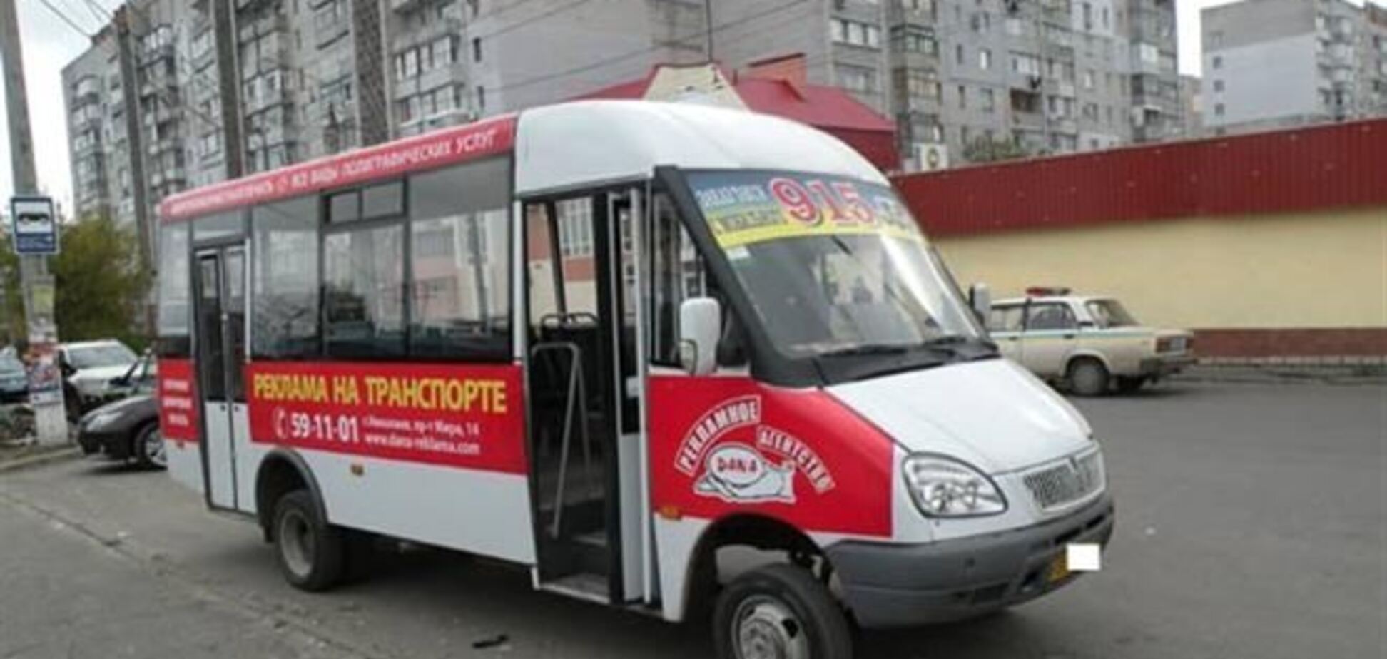 В Николаеве автобус задним ходом раздавил женщину