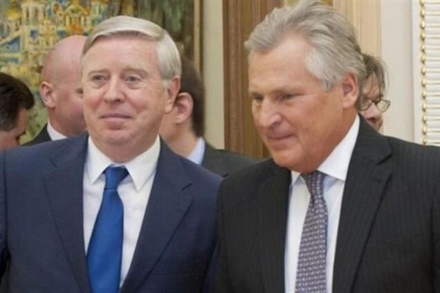 Кокс и Квасьневский прибыли на встречу с Тимошенко