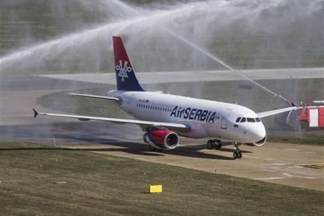 Аэропорт Белграда принял первый Airbus A319 авиакомпании Air Serbia 