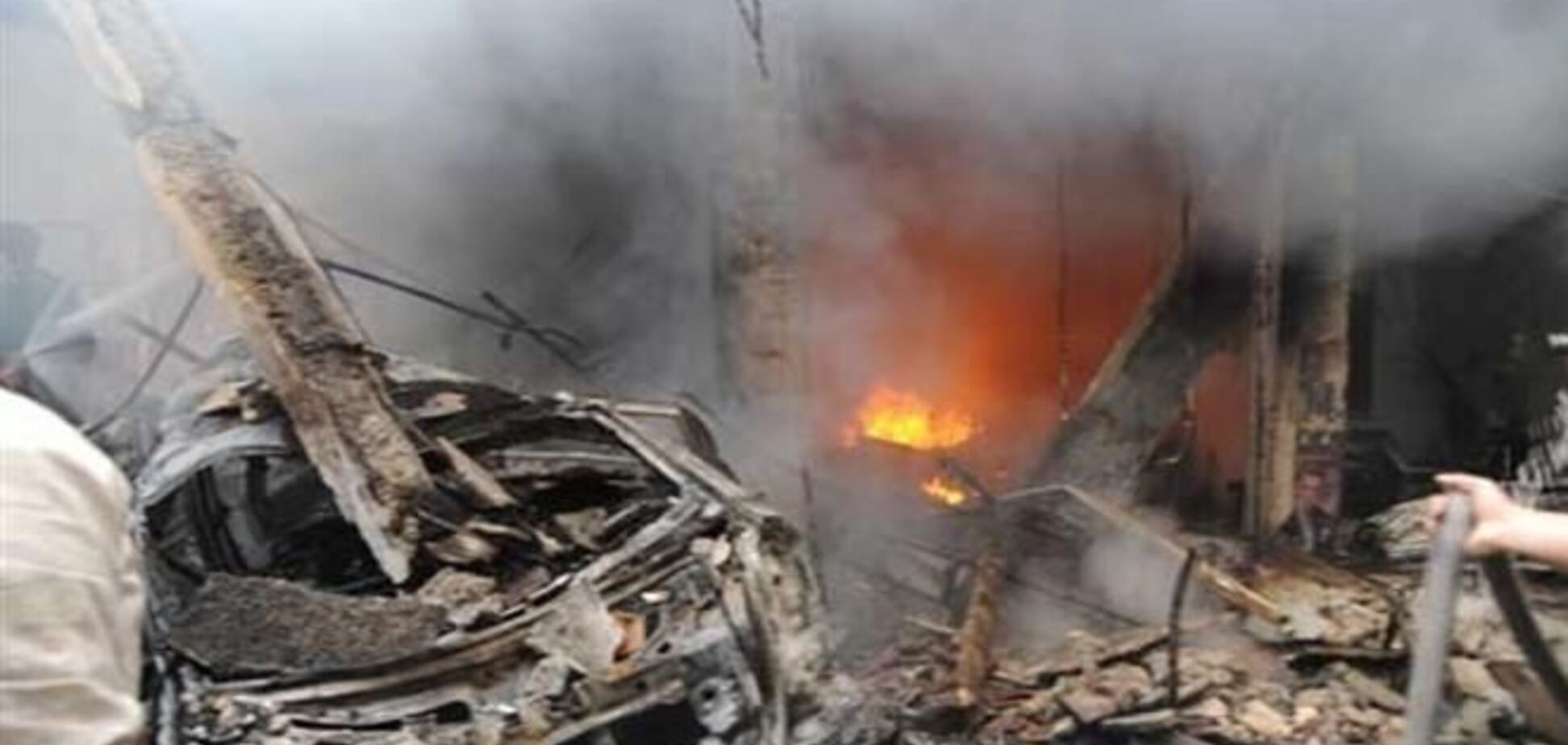 Серія терактів знеструмила Дамаск