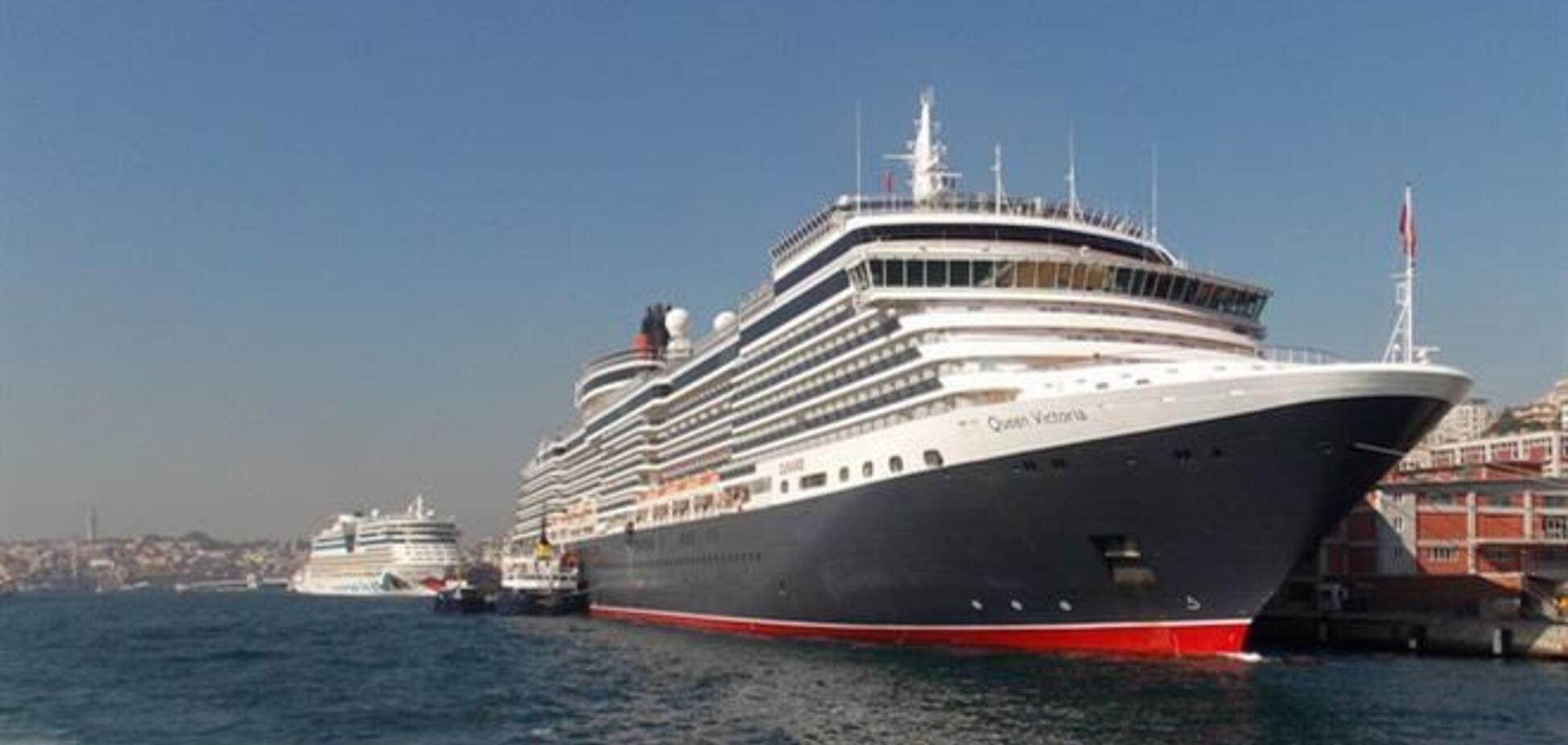 В порты Крыма зашло рекордное количество круизных судов