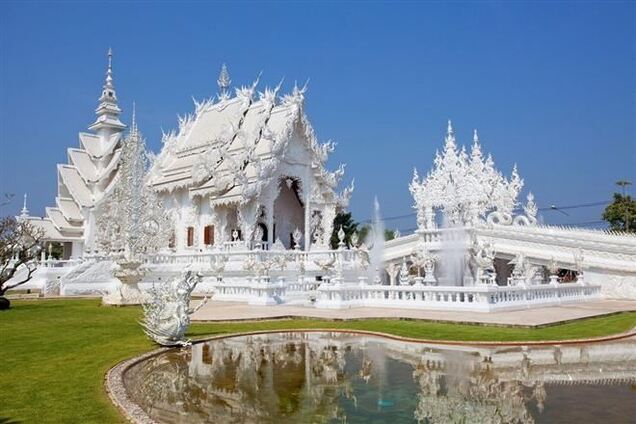 Сказочный Белый Храм в Таиланде