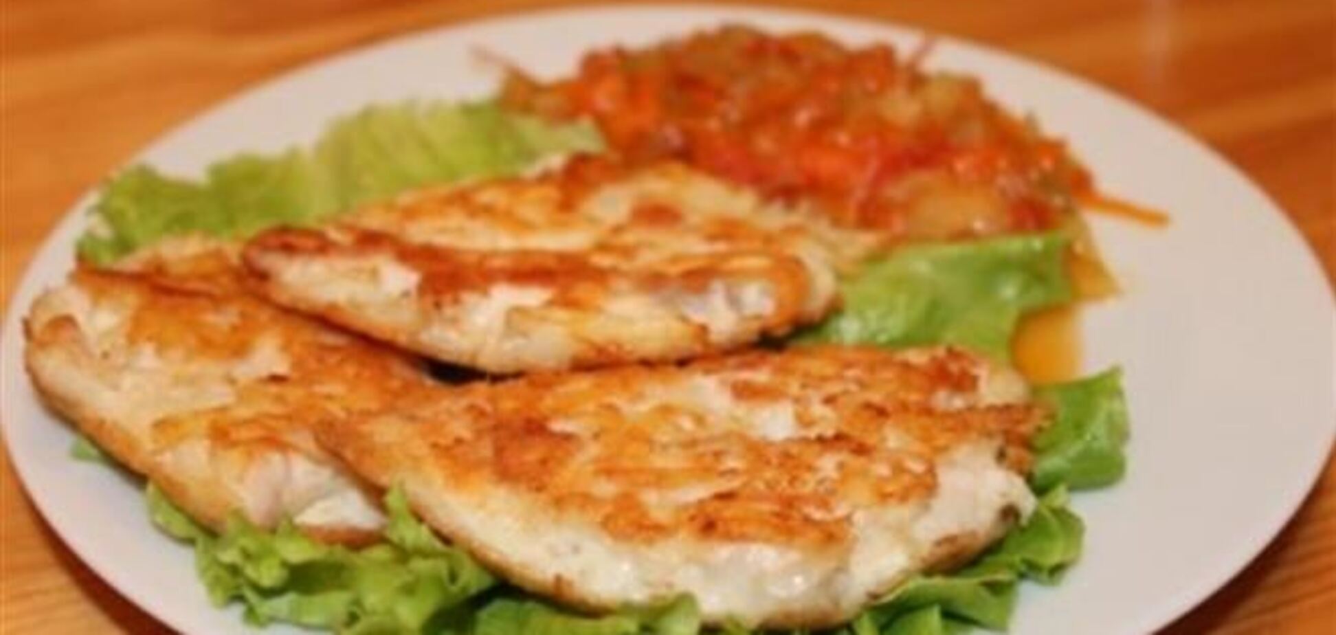 Драники с курицей