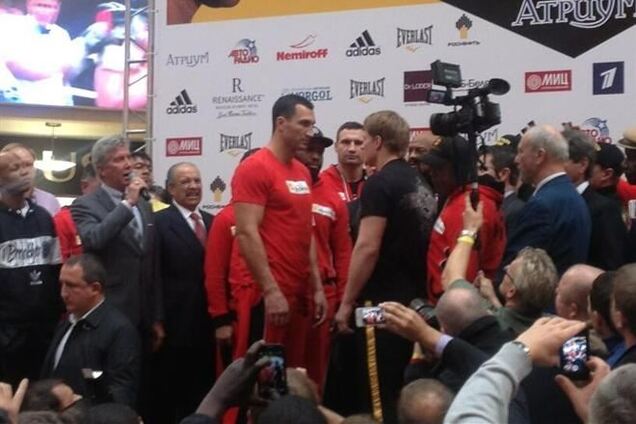 Бой года: Кличко тяжелее Поветкина