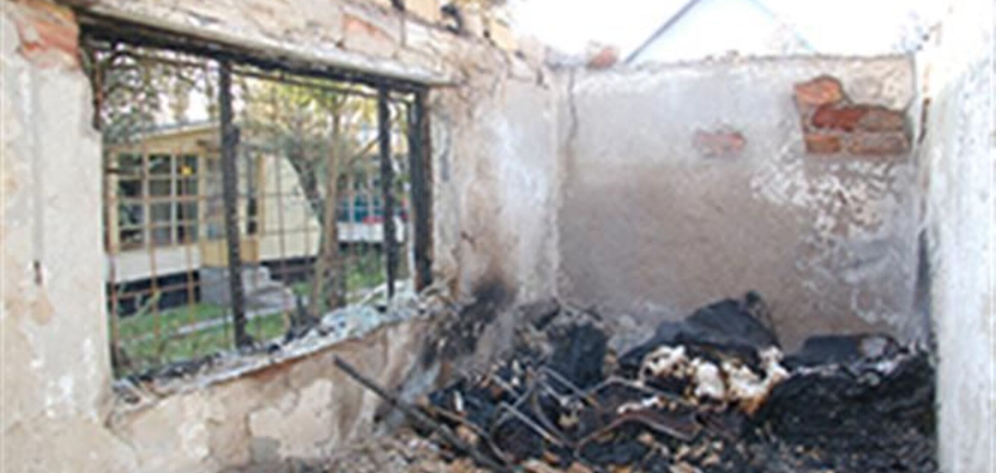 На Николаевщине произошел пожар на базе отдыха