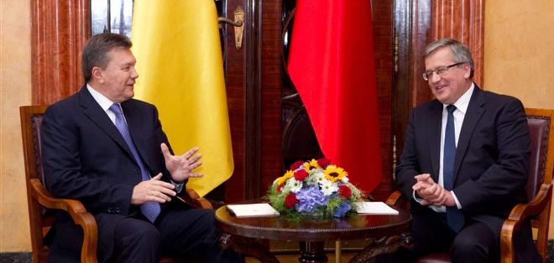 Президенты Украины и Польши обсудили ликвидацию последних препятствий для успеха саммита в Вильнюсе