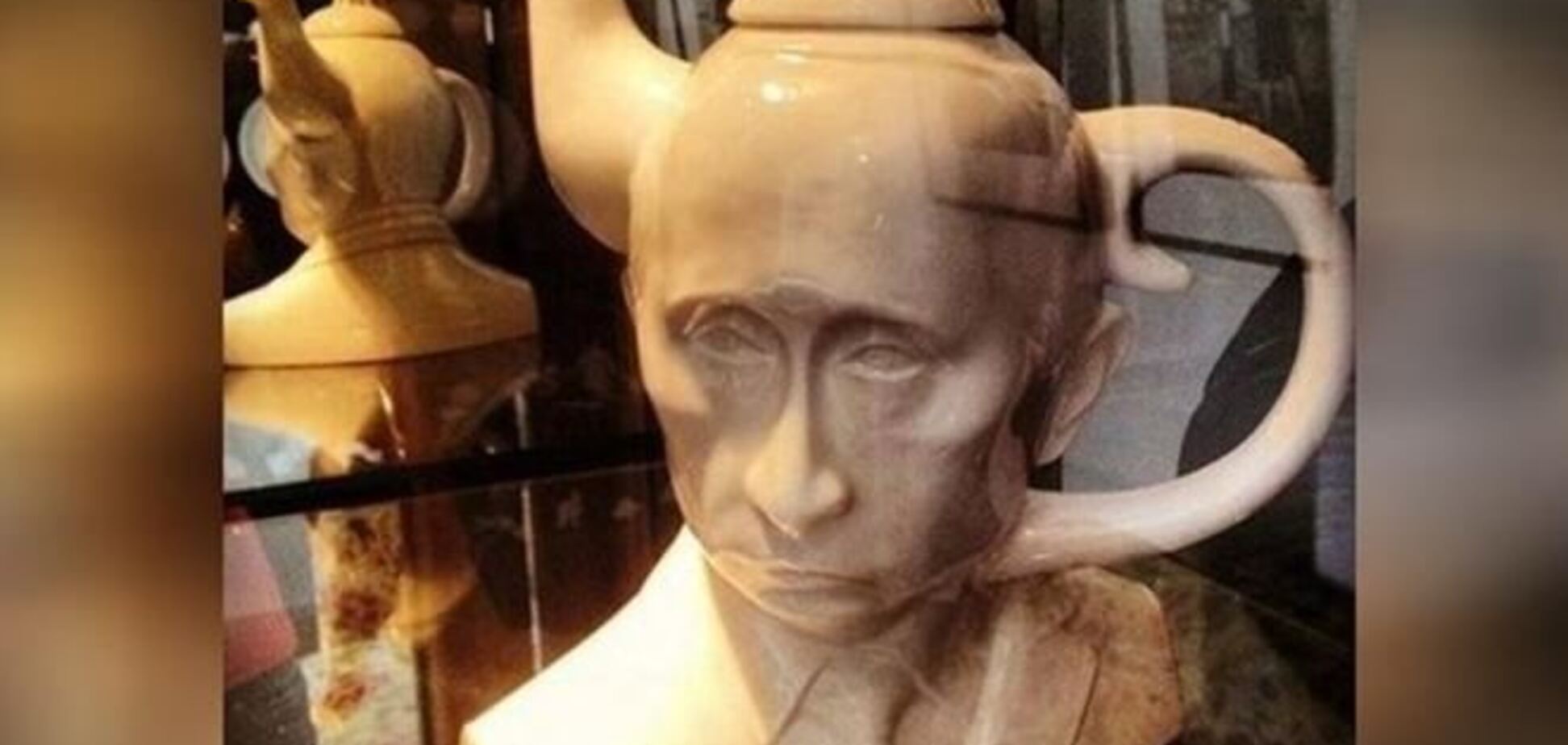 В продаже появился чайник-голова Путина