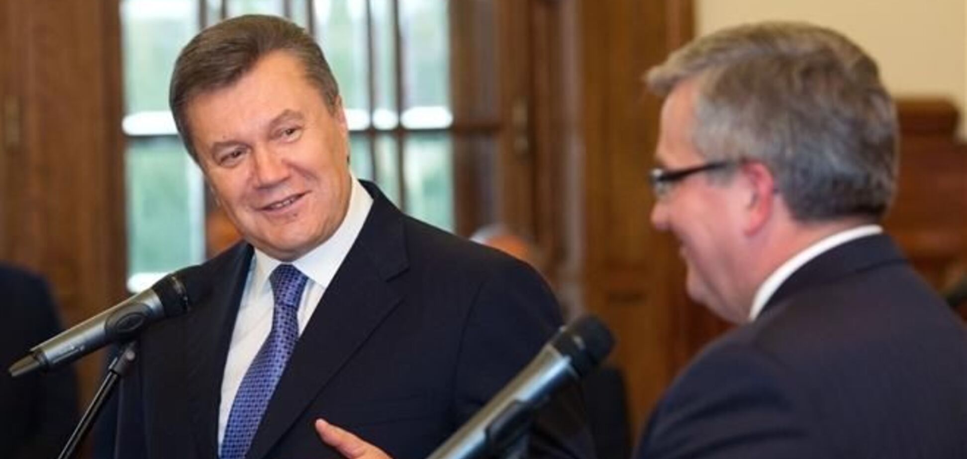 Янукович: Украина и Польша намерены успешно развивать пограничное сотрудничество