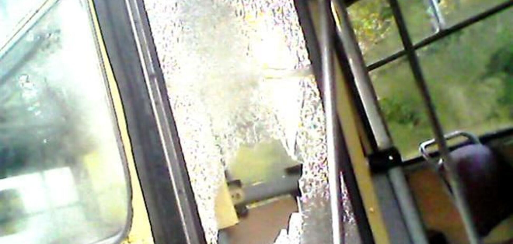 У Чернівцях розлючений пасажир розгромив тролейбус