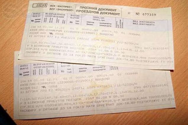 'Укрзалізниця' відмовилася вносити паспортні дані в ж / д квитки