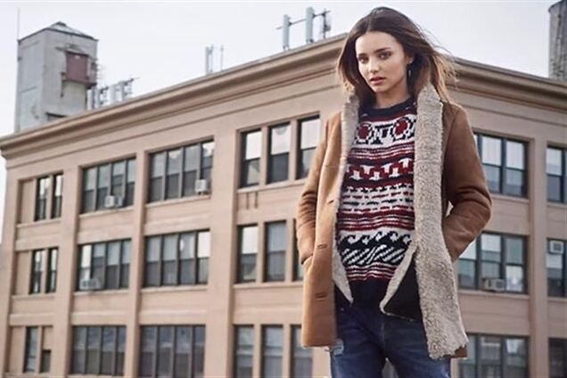 Очаровательная Миранда Керр показала зимние новинки от Mango