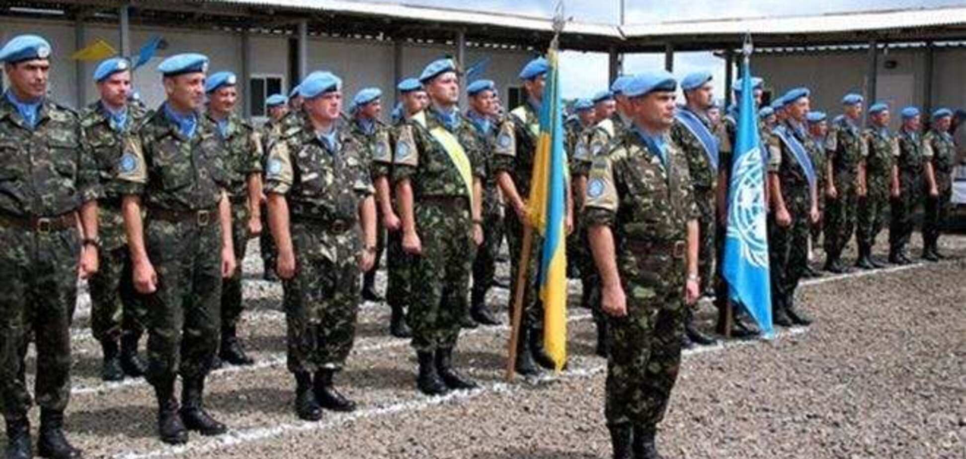ВР заслушает доклад Кабмина о миротворческой деятельности Украины в 2012 году