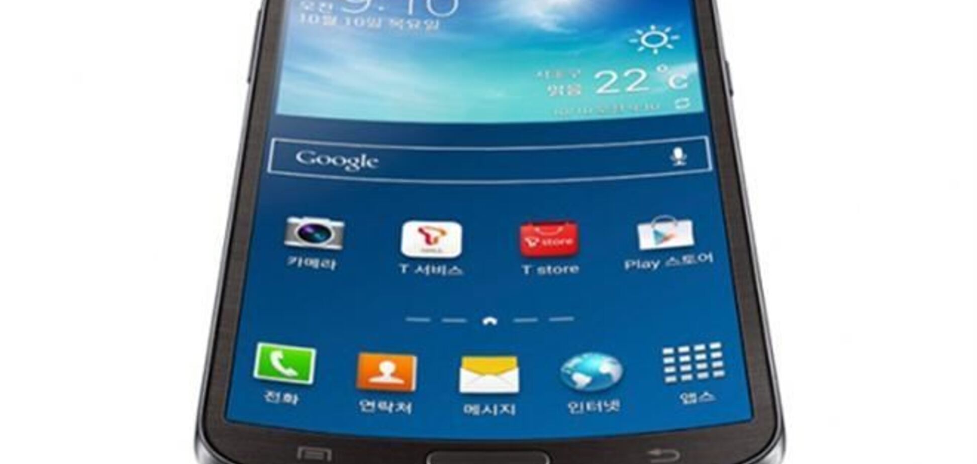 Samsung представила изогнутый смартфон