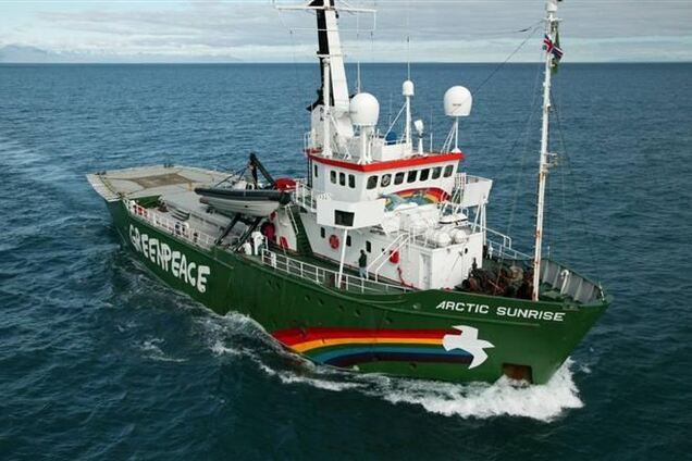 Greenpeace объяснил 'наркотики' на Arctic Sunrise