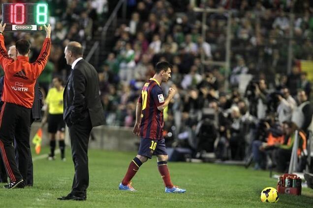 Месси получил травму в матче чемпионата Испании