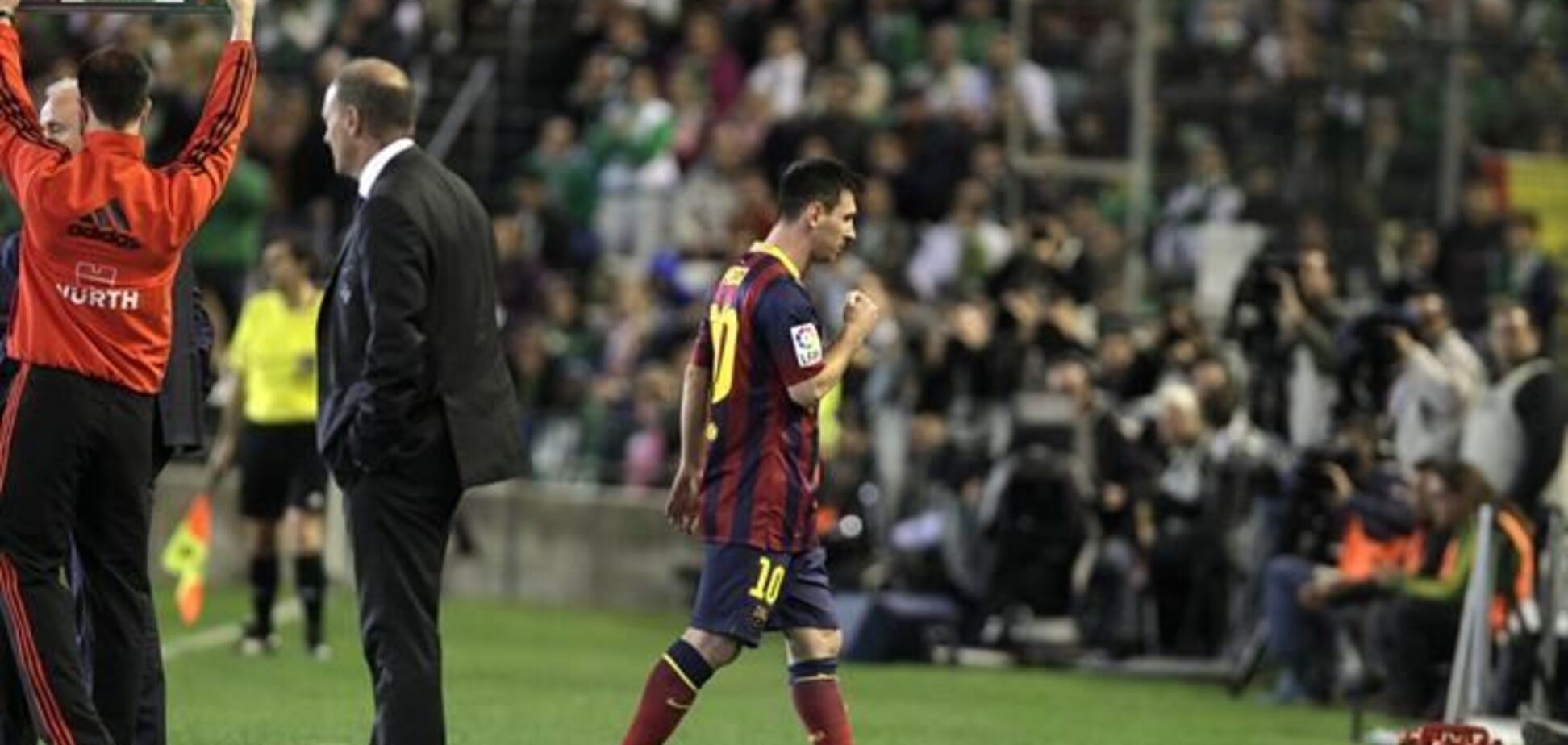 Месси получил травму в матче чемпионата Испании