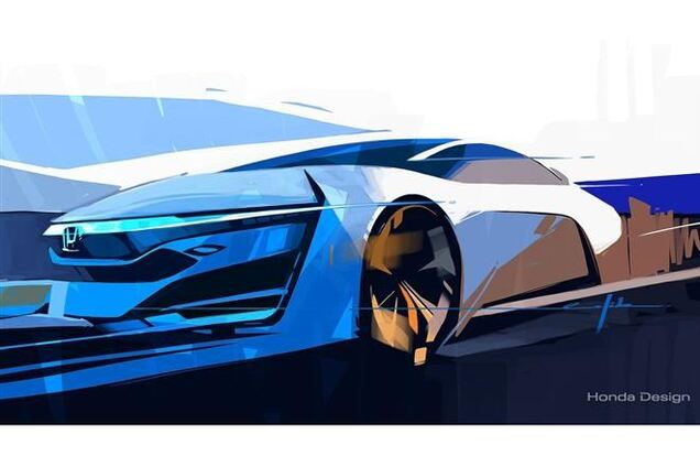 Honda показала дизайн предвестника новой водородной модели 