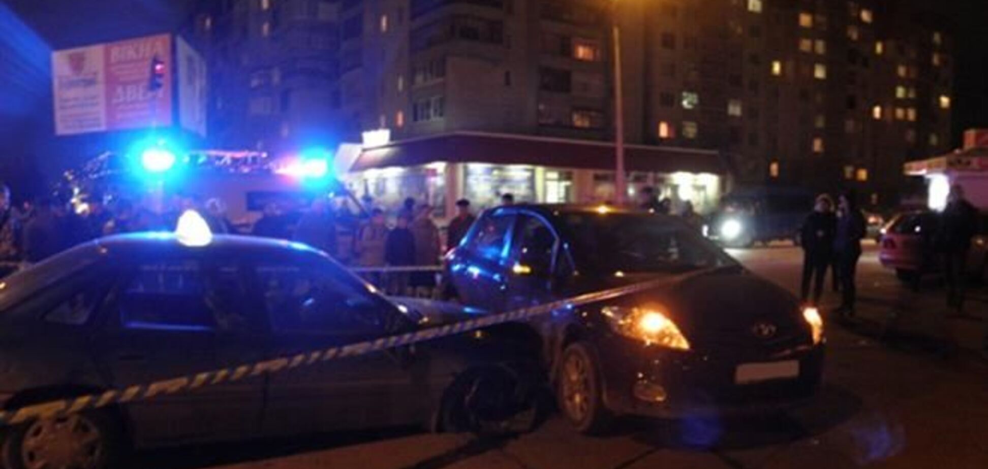 В Луцке мужчина украл такси и попал в двойное ДТП