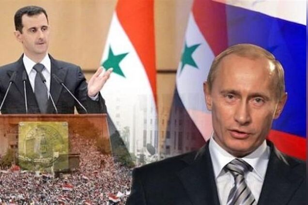 Путин и Асад обсудили ситуацию с химоружием в Сирии