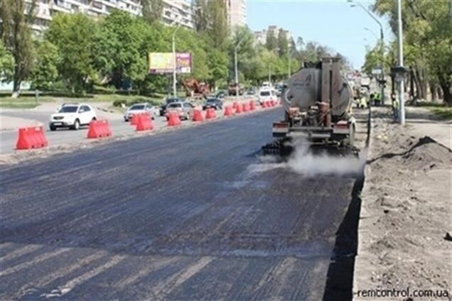 'Киевавтодор' отчитался, какие дороги отремонтировал