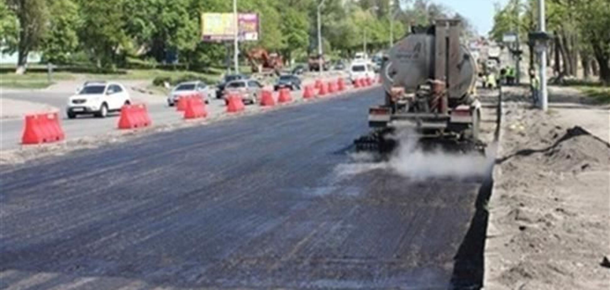 'Киевавтодор' отчитался, какие дороги отремонтировал