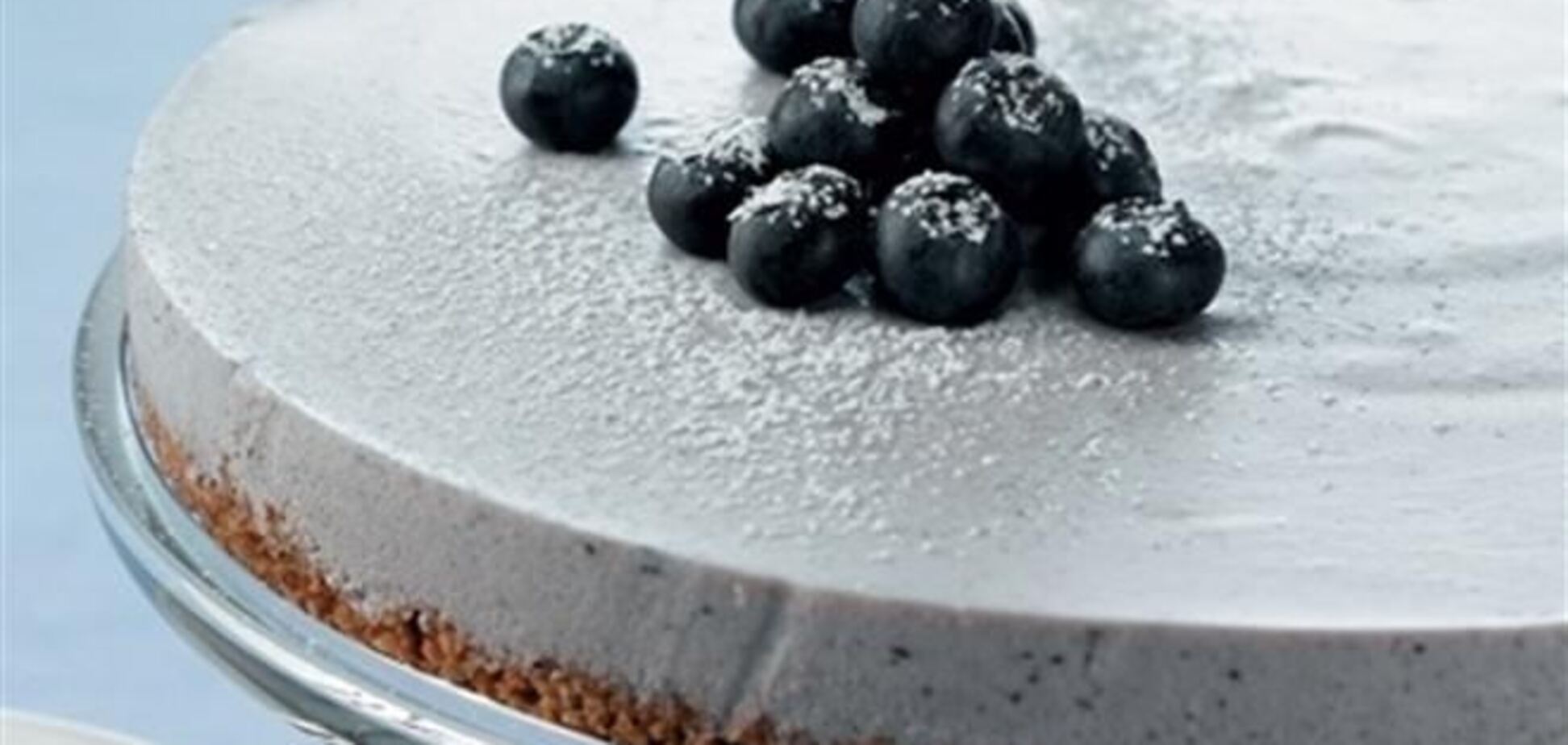 Чизкейк с черникой