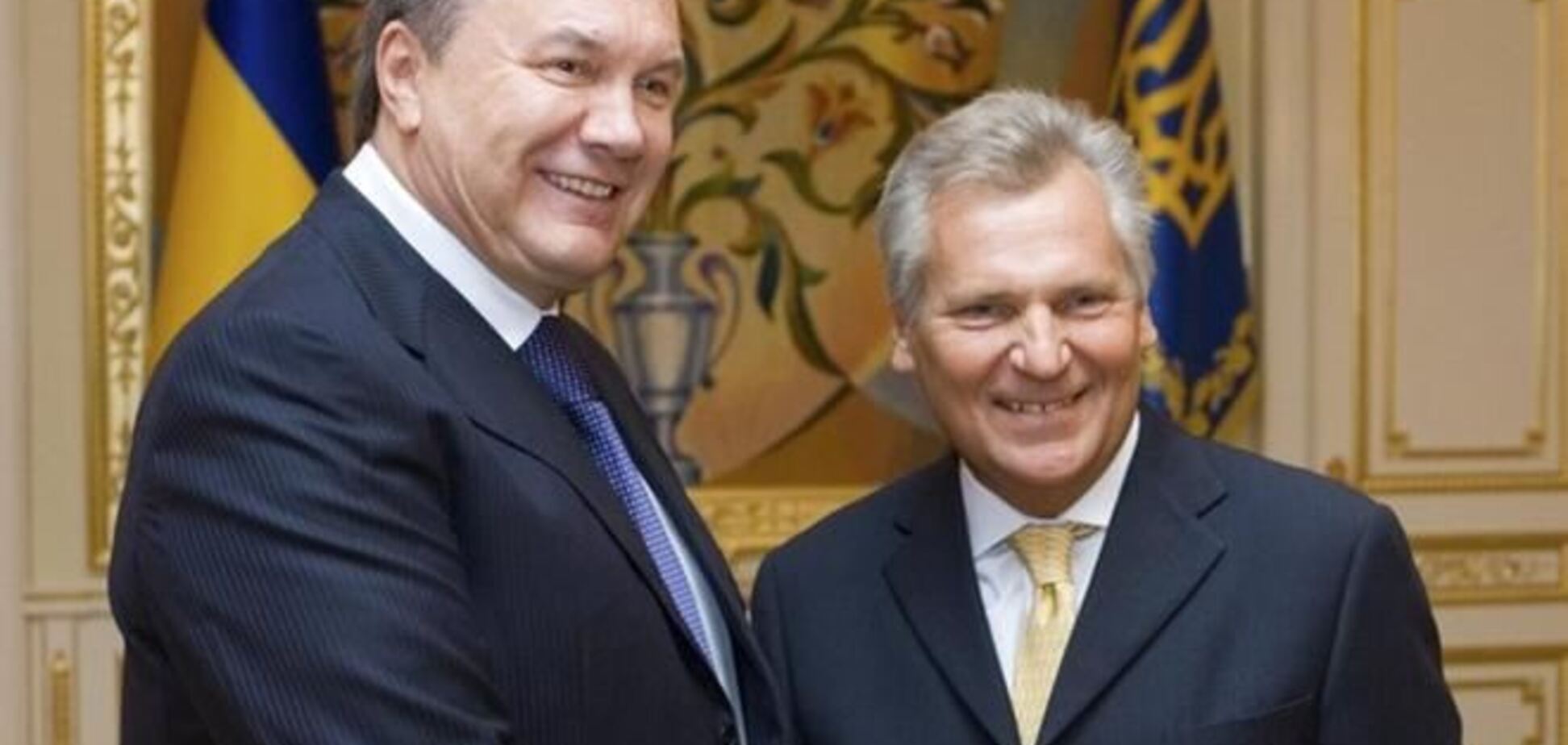 Янукович оцінив зусилля Кваснєвського з євроінтеграції України