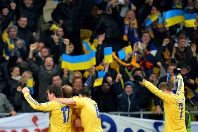 Сборная Украины эффектно разбила Францию на 'Олимпийском'