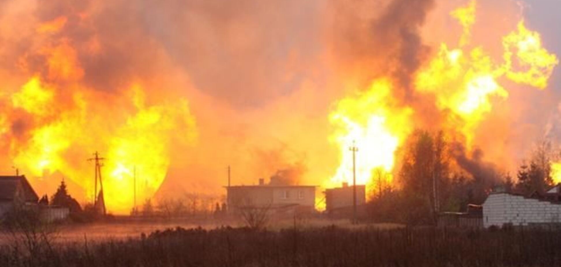 Последствия взрыва газопровода в Польше