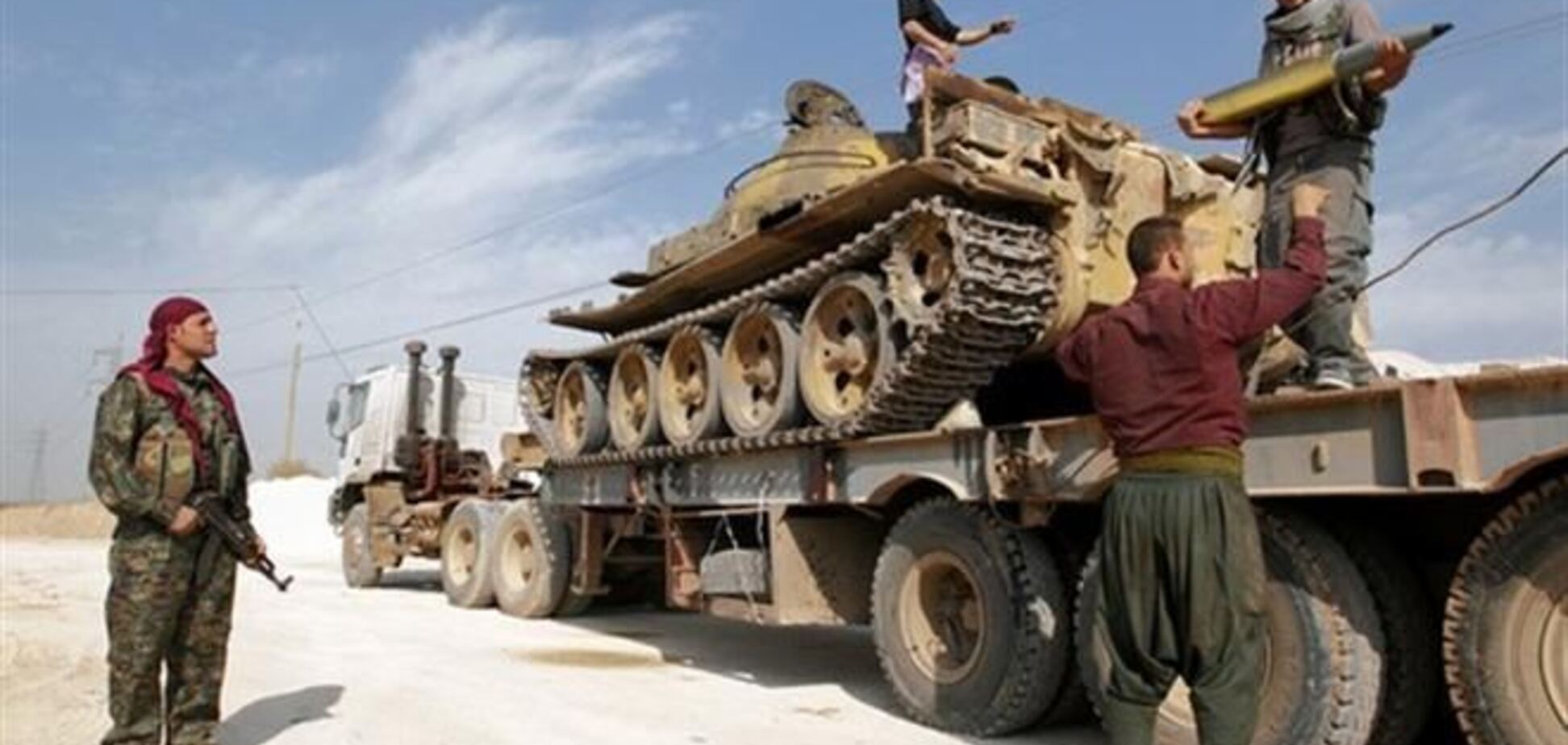 Армия Асада атакует повстанцев в горах у Дамаска