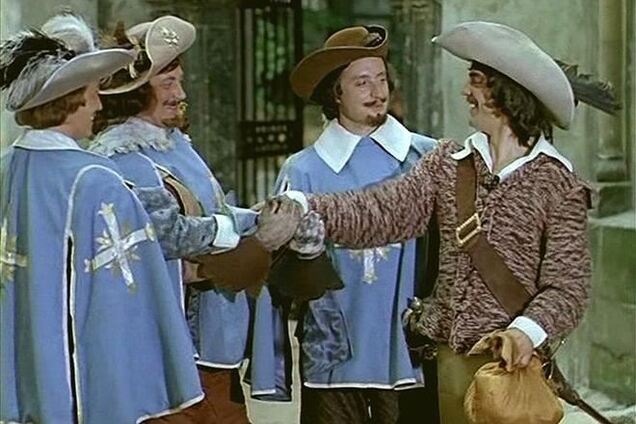 Интересности о старом фильме 'Д’Артаньян и три мушкетёра'