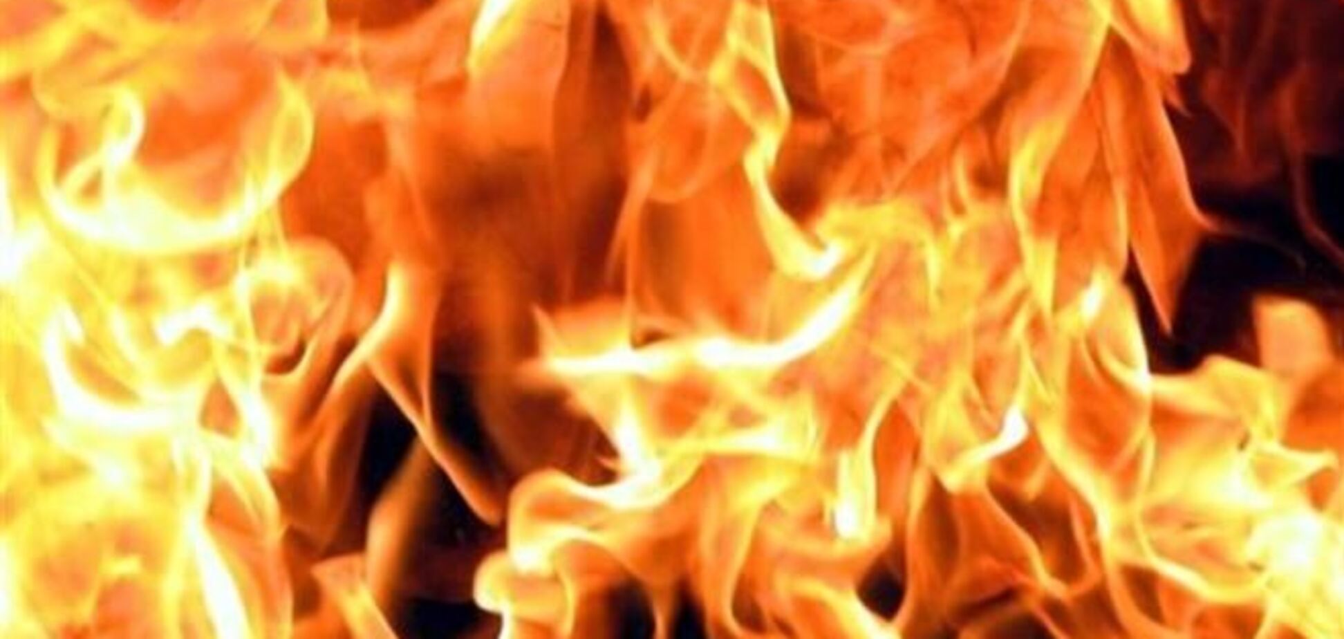 В Киеве во время пожара молодая женщина получила ожоги