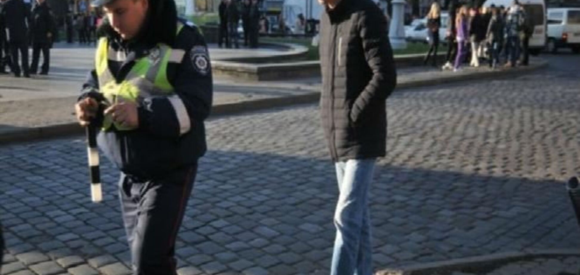 Нардеп-ударовец устроил во Львове скандал с гаишником