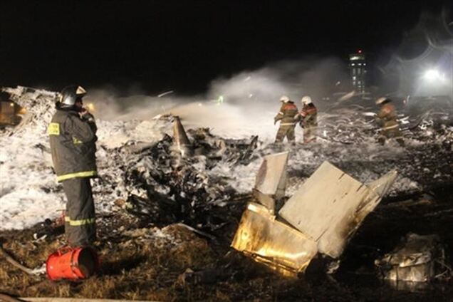 Знайдені 'чорні ящики' літака, що розбився в Казані літака