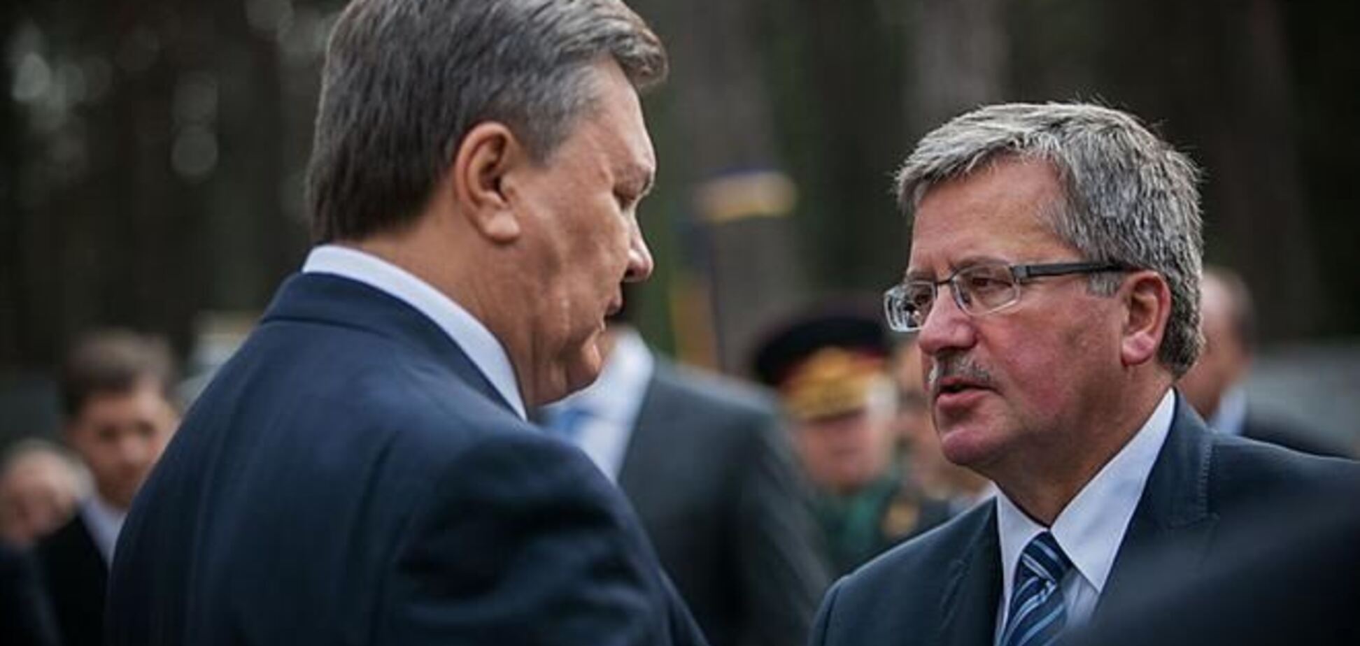 Янукович обговорив з Коморовським підготовку до Вільнюському саміту