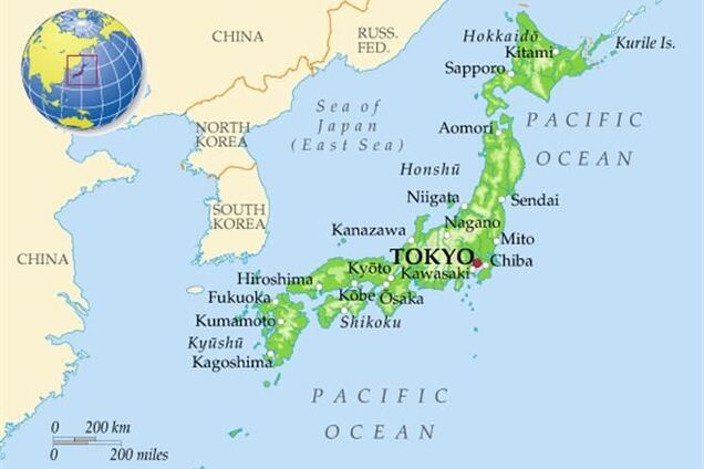 СМИ: Япония может исчезнуть с карты Земли