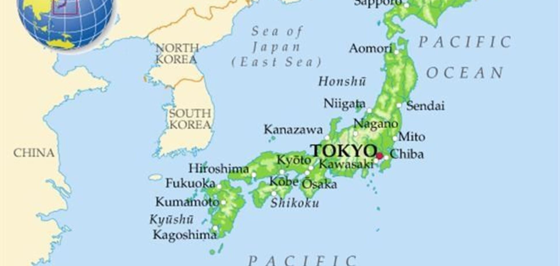 ЗМІ: Японія може зникнути з карти Землі
