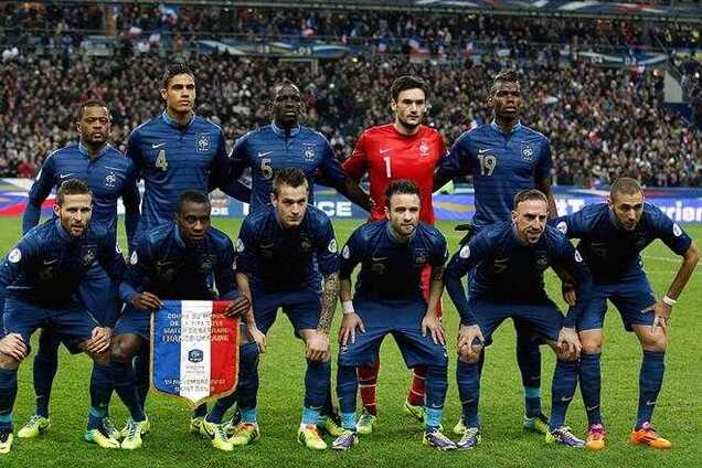 Сборная Франции установила рекорд квалификации ЧМ-2014