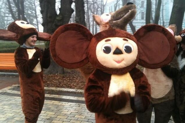 В Верховную Раду пришли чебурашки и белки