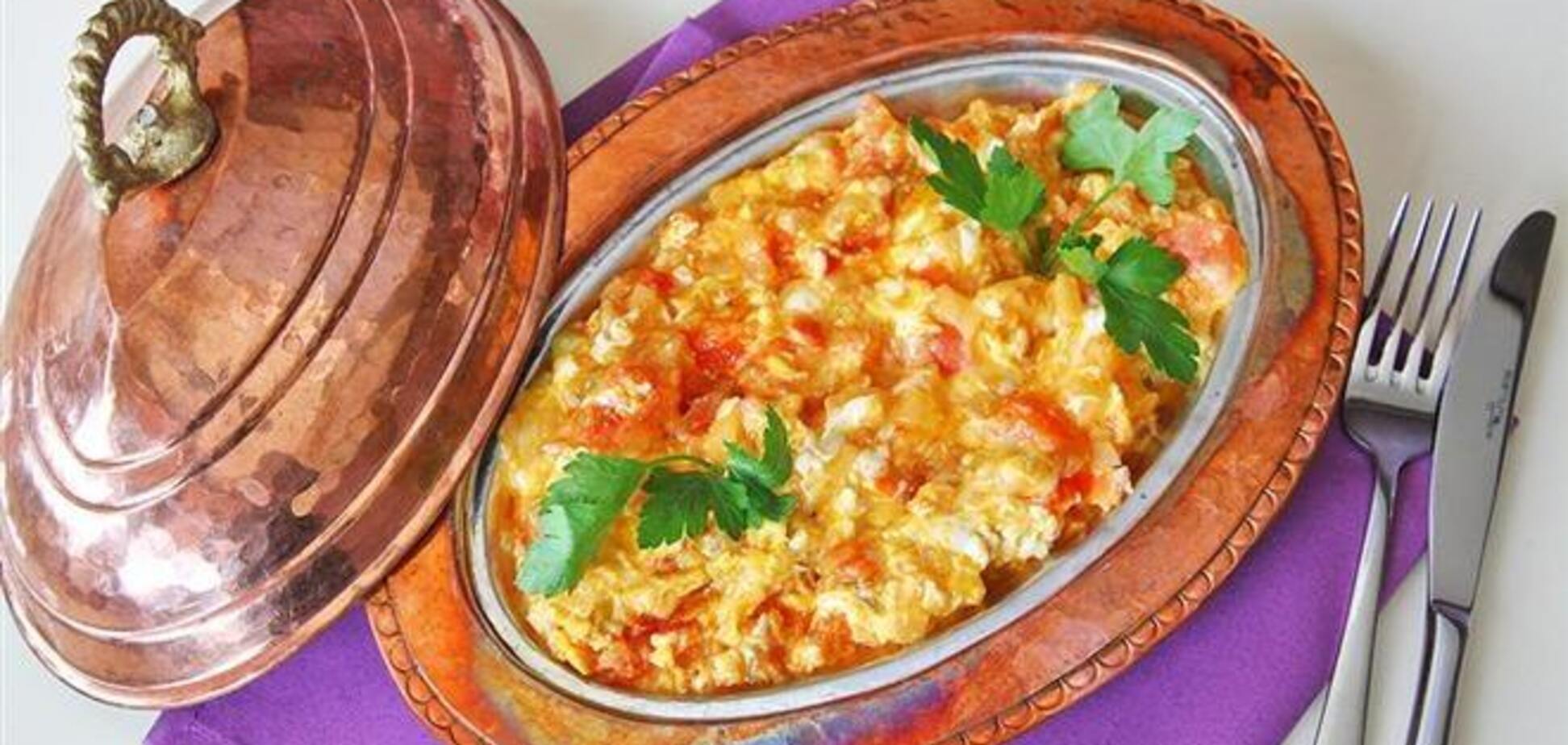 Готовим турецкий завтрак. Менемен