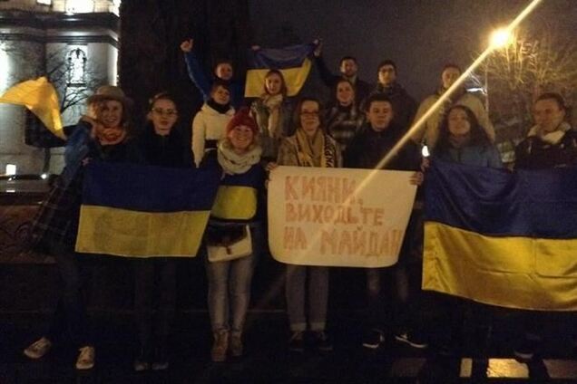 Во Львове студенты объявили акцию неповиновения