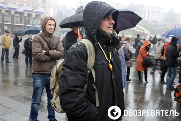 На Майдані Незалежності триває акція протесту