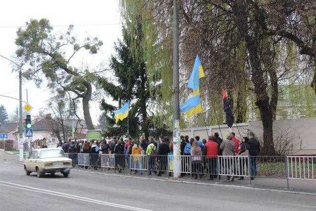 На Рівненщині студенти організували Евромайдан