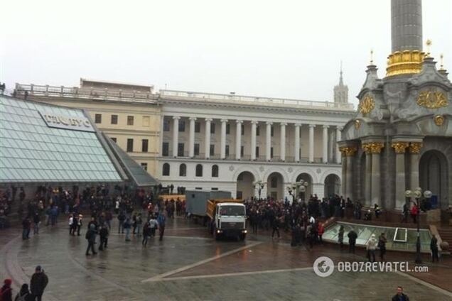 Черниговским автоперевозчикам запретили везти людей в Киев 24 ноября